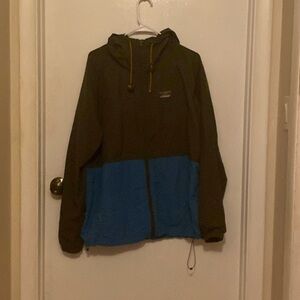 LL Bean zip anorak women’s XL jacket
